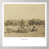 poster "Mumblety-Peg Game" (Voorkant)