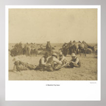 poster "Mumblety-Peg Game"