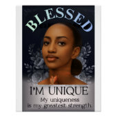 Poster mural Unique (Voorkant)