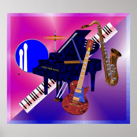 Poster Music 1 (Voorkant)