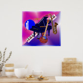 Poster Music 1 (Keuken)