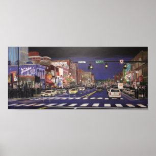Poster Music City Lights