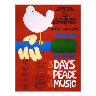Poster muziekfestival