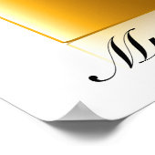 Poster Muziekleraar (Hoek)