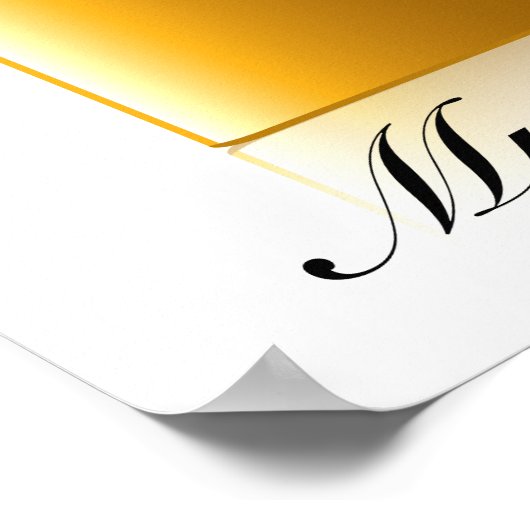 Poster Muziekleraar (Hoek)