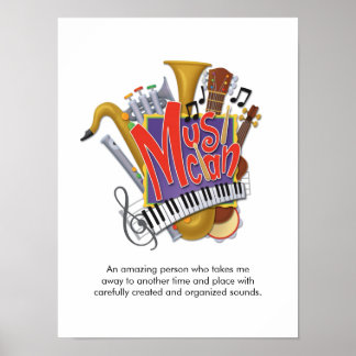 poster "Muzikant"