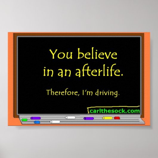 Poster na het leven (Voorkant)