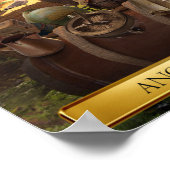 Poster naar Fantasy - Hot Air ballon (Hoek)