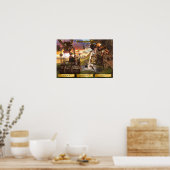 Poster naar Fantasy - Hot Air ballon (Keuken)