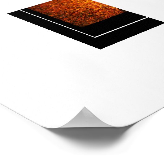 Poster-najaarsscène van de Herfst Poster (Hoek)