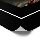 Poster-najaarsscène van de Herfst Poster (Hoek)