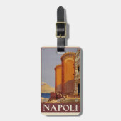  Poster Napoli - Italië Bagagelabel (Voorkant verticaal)