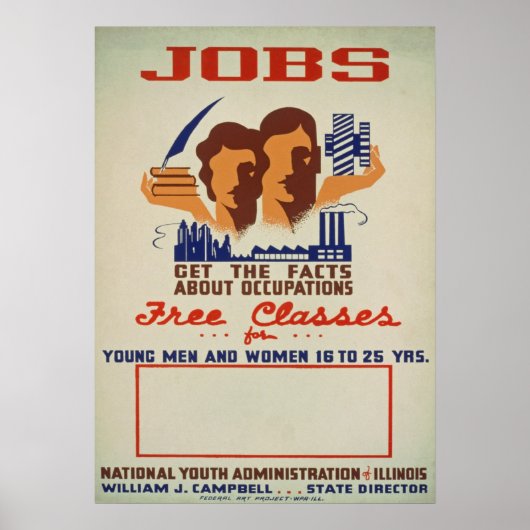 Poster nationaal jeugdbestuur (IL) (Voorkant)