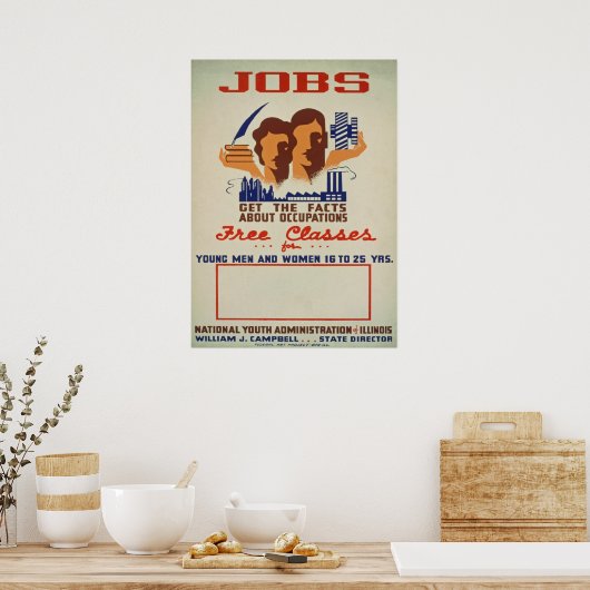 Poster nationaal jeugdbestuur (IL) (Keuken)