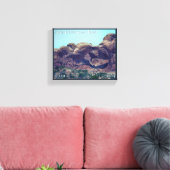 Poster nationaal park Arches Canvas Afdruk (Insitu (Woonkamer))