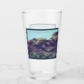 Poster nationaal park Arches Glas (Achterkant)