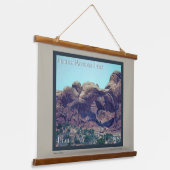 Poster nationaal park Arches Hangend Wandkleed (Gebogen)