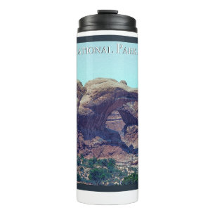 Poster nationaal park Arches Thermosbeker