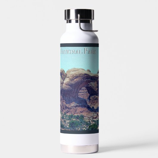 Poster nationaal park Arches Waterfles (Links)