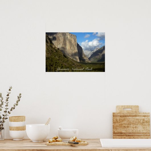 Poster Nationaal Park Yosemite (Keuken)