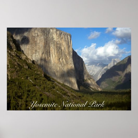 Poster Nationaal Park Yosemite (Voorkant)