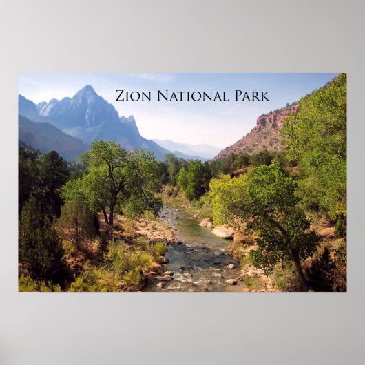 Poster: Nationaal Park Zion, Utah Poster (Voorkant)
