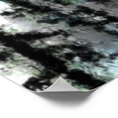 Poster Natuur samenvoegen Afdrukvoorbeeld - Schild (Hoek)