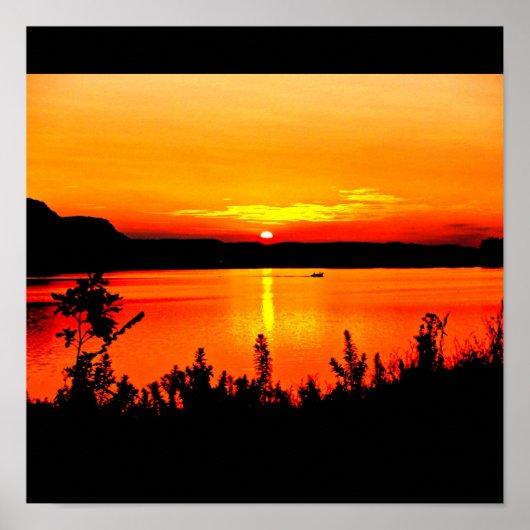 Poster-Natuur-Zonsondergangen-9 Poster (Voorkant)