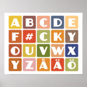 Poster Naughty Alphabets (Voorkant)