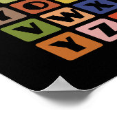 Poster Naughty Alphabets (Hoek)