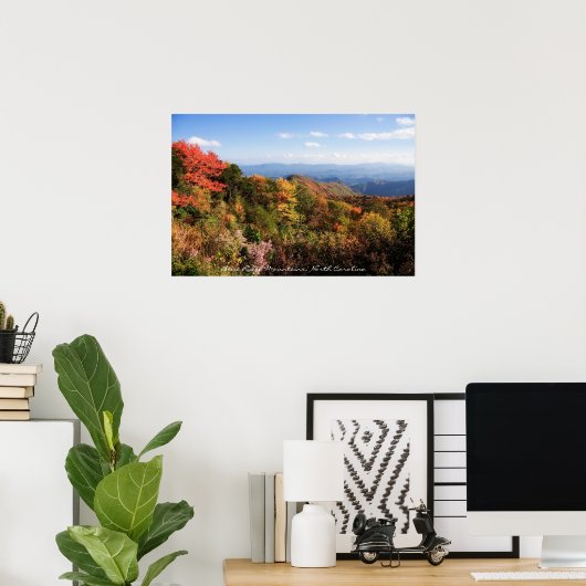 Poster NC-bergen (Thuiskantoor)