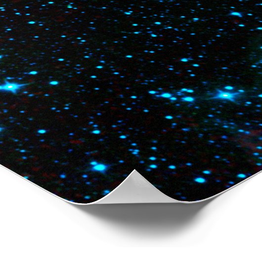 Poster Nebula DG129 (Scorpius) (Hoek)