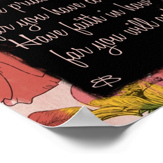 poster, neem trots op hoe ver je bent gekomen.. poster (Hoek)