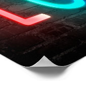 Poster neon (Hoek)
