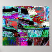 Poster – Neon Pulse (Voorkant)