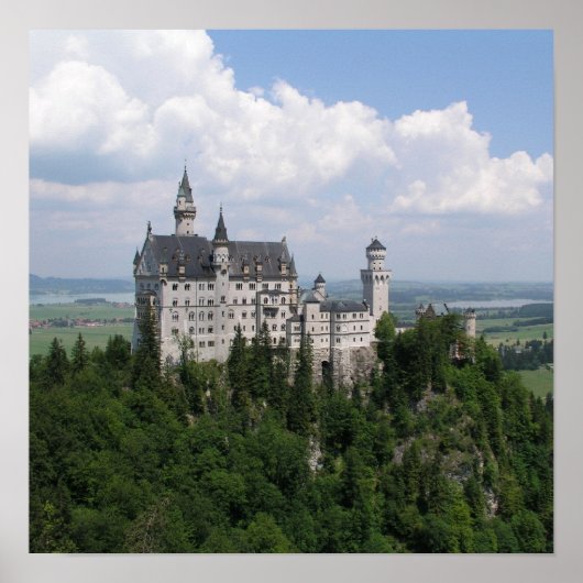Poster Neuschwanstein Castle (Voorkant)