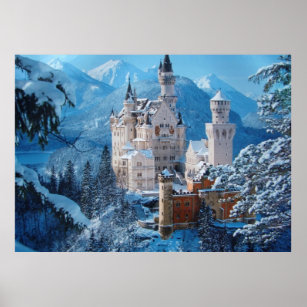 Poster Neuschwanstein Castle