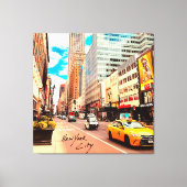 Poster New York City Canvas Afdruk (Voorkant)