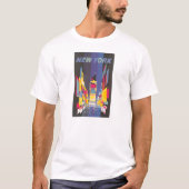  Poster New York Times Square T-shirt (Voorkant)