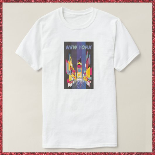  Poster New York Times Square T-shirt