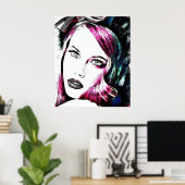 Poster NFT Pop Art (Thuiskantoor)