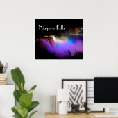 Poster/Niagara-Herfsten Poster (Thuiskantoor)