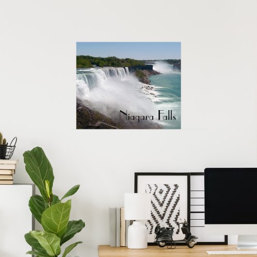 Poster/Niagara-Herfsten Poster (Thuiskantoor)