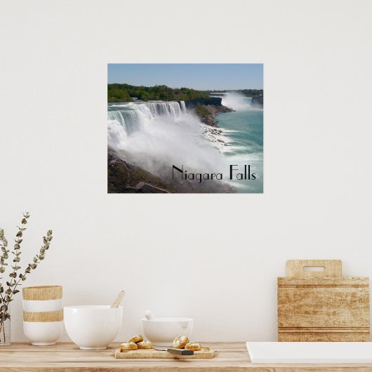Poster/Niagara-Herfsten Poster (Keuken)