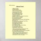 Poster-Nicene Creed~ ! Poster (Voorkant)