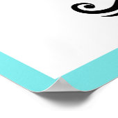 Poster-Nooit opgeven Poster (Hoek)