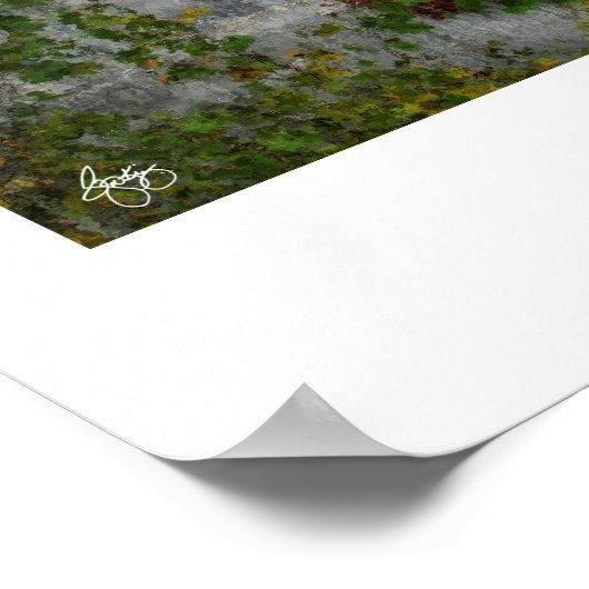 Poster Noord-land Ode aan Pollock (Hoek)