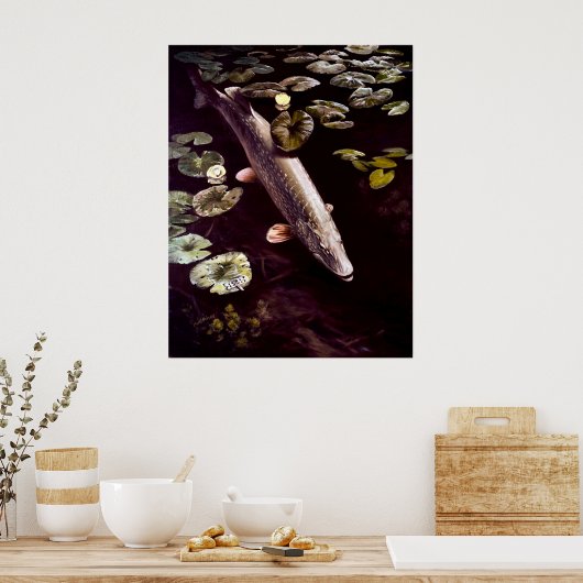 poster noordelijke heek (Keuken)