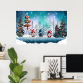 Poster Noordpool (Thuiskantoor)