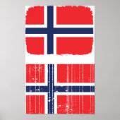 Poster Noorwegen (Voorkant)